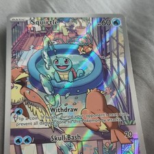 The Pokémon Company Squirtle Sv07 Stellar Crown 148/142 IR Holo 60HP Basic EN on eBay