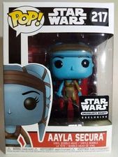 Funko POP! Star Wars Black Box Aayla Secura #217 Vinyl Figure