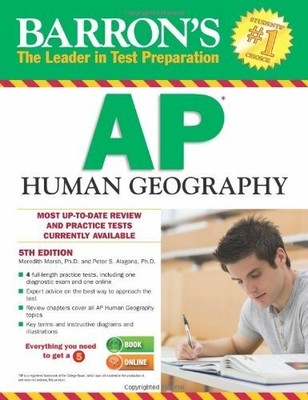 Barron's AP Human Geography Buch Barrons Educational Series