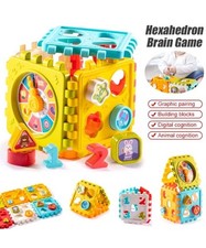 1-2 Years old Toddler Toys 6 in 1 Baby Boys  Girls Holiday US