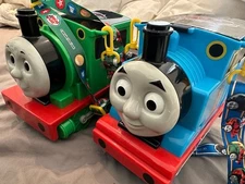 Thomas Percy Popcorn Bucket Set Thomas Land Fuji Q Highland JP Limited Collector