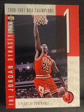 1997-98 U.D.  Collector's Choice - The Jordan Dynasty Michael Jordan #JD1 /23000