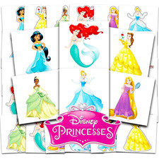 Princess Tattoos Party Favors Bundle - 72 Pc Individual Tattoos