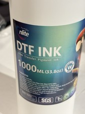 Nlite DTF Ink White 1000ml Film Transfer Pigment Ink Epson Compatible