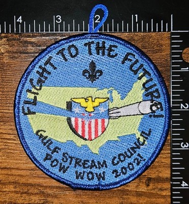 Flight to the Future Gulf Stream Council Pow Wow 2002 BSA Patch