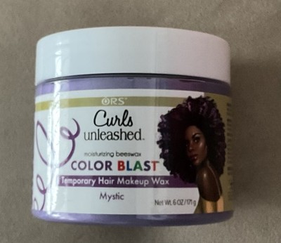 ORS Curls Unleashed Moisturizing Beeswax Color Blast Temp Hair Makeup Mystic New