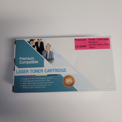 Premium Compatible Laser Toner Cartridge Magenta CD1250HM NEW IN BOX