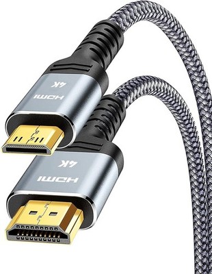 Mini HDMI auf HDMI Kabel 5M 4K Highspeed HDMI auf Mini HDMI Kabel 4K@60Hz