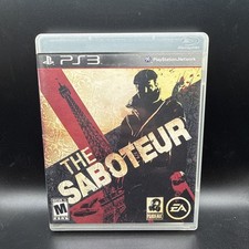 The Saboteur (Sony PlayStation 3, 2009) PS3 Complete CIB Tested
