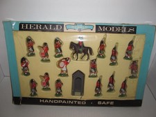 Vintage Britains Herald Models Highlanders 7109 Toy Soldier Complete Set in Box