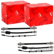 6xTRW BREMSSCHLAUCH VORNE+HINTEN passend für BMW 1er 3er E81 E82 E87 E90 E91 E92