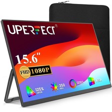 UPERFECT Tragbarer Monitore 15,6 Zoll 125 % s...