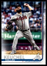 Dallas Keuchel 2019 Topps #HW40 Braves MLB READ FREE SHIPPING AutographDen