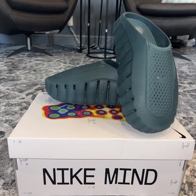 Men s Size 12 / Nike Mind 001 Slide / Mineral Slate HQ4307 300