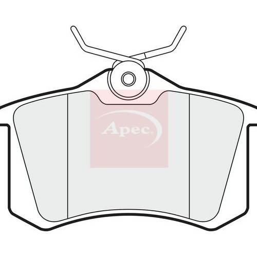 For SEAT AROSA 6H1 1997 to 2004 BRAKE PADS (REAR) (R90) PAD1020