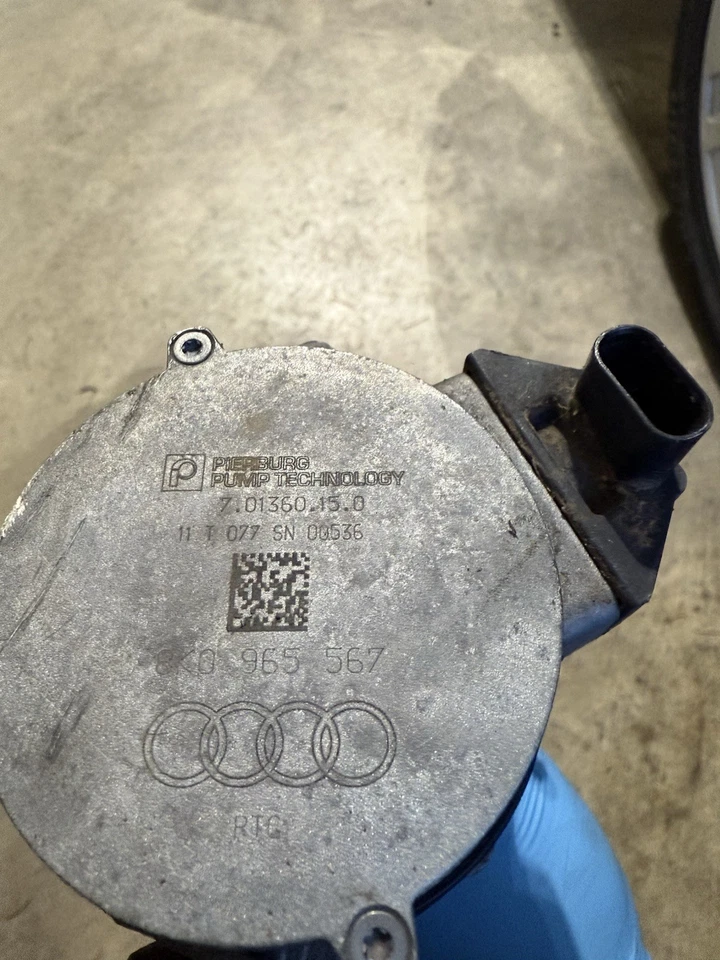 Bomba de agua eléctrica OEM PIERBURG 8K0965569 para AUDI A5 A7 Q7 VW Touareg 3.0T Foto 4 de 4