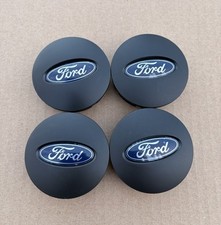 Set Of 4 Black 66mm Wheel Center Hub Caps For Ford Bb531a096ra