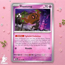 Phantump 38/86 Chaos Rising NM Pokemon TCG Card Psychic Single Near Mint