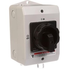 1pc SIEMENS 3LD2064-1GP51-0US2 16A 3P Encl T4X Sw W/Scr Cvr, Blk H, No/Nc