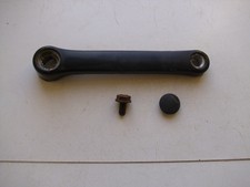 Fahrrad linke Kurbel,Kurbelarm aus Stahl 165mm Vierkanttretlager,Vierkantachse