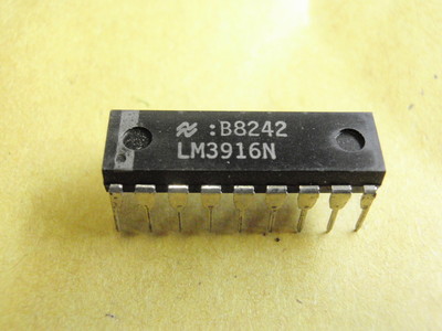 2x IC BAUSTEIN LM3916N keine China-Kopien, nur Top-Marken         16588-122/1233