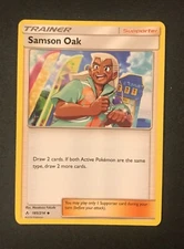 Samson Oak 185/214 | Uncommon | Sun & Moon:Unbroken Bonds
