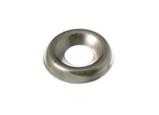 Screw Cup Surface Finishing Washers No. 8 Chrome Plated Steel - NEW Onestopdiy
