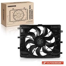 A-Premium Radiator Cooling Fan Assy w/ Brushless Motor for Cadillac XT4 20-24