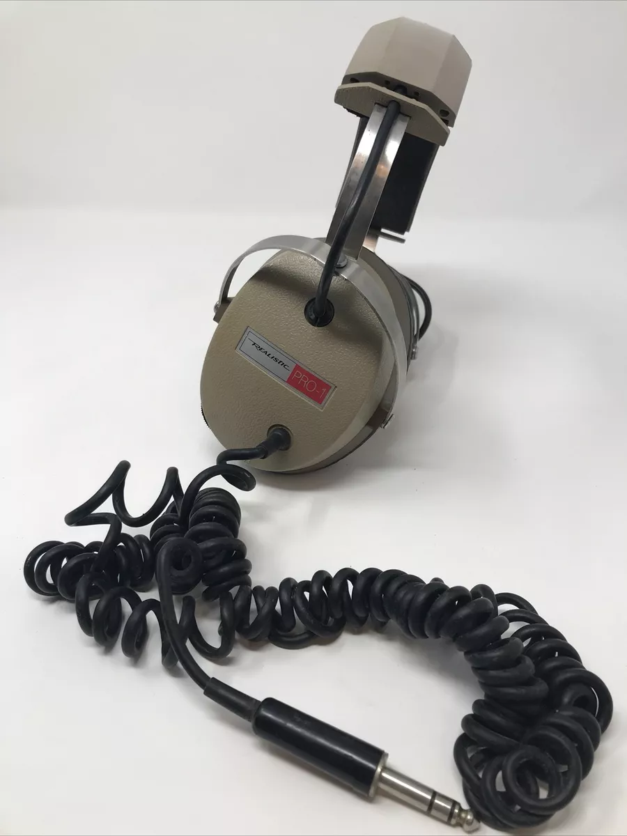 Vintage Stereo Realistic Pro 1 Headphones