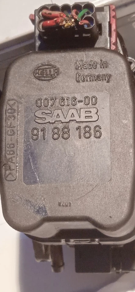 CUERPO ACELERADOR SAAB ORIGINAL 9188186 007616-00 4967535 Foto 3 de 4