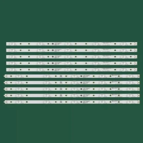 KIT 10 BARRE STRIP LED PER TV 55" PHILIPS LB-GM3030-GJ0D22555X10AN22 (L)(R)-1-H