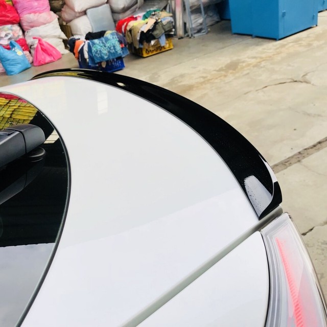 Glossy Black SV Sport Type Rear Trunk Spoiler Wing For 200809 Pontiac