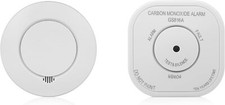 Produktbild - Smartwares Funk Rauchmelder + CO Warnmelder Gasmelder Set Kohlenmonoxidmeld