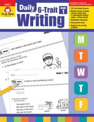 Daily 6-Trait Writing, Grade 1 (Daily Practice Books) - Paperback - GOOD