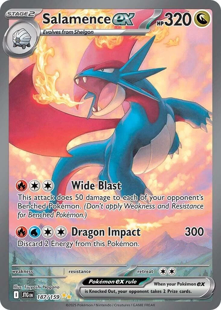 Salamence ex Pokémon TCG Cards for sale | eBay