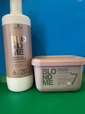 Schwarzkopf Blondme Precision Lightener 7 & Oil Developer (Choose)  Authentic