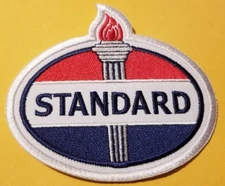 STANDARD Oil Badge Embroidered Patch worldwide shipping approx. 3.5x4"
