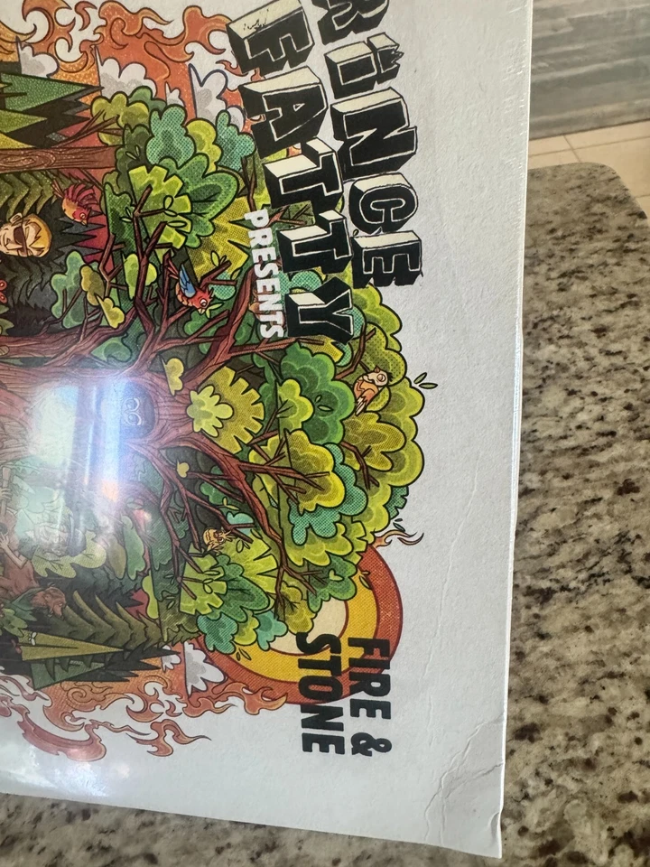 Prince Fatty Stick Figure- Fire & Stone OG Vinyl LP, Ruffwood Records, SEALED - Image 4 of 4