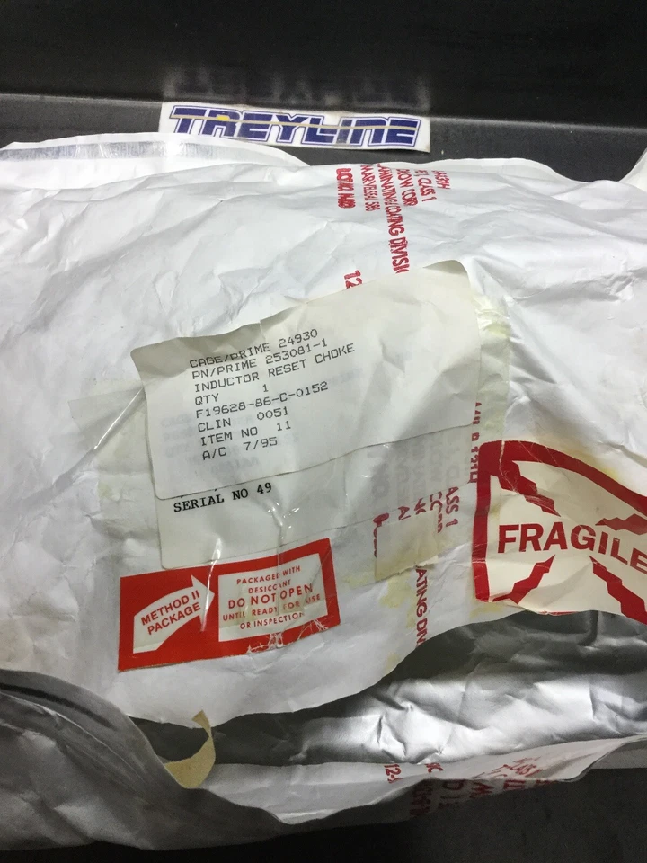 NEW, RFI CORP., 253081-1, INDUCTOR RESET CHOKE, 24930, 15000FT. (28C-4) - Image 4 of 4