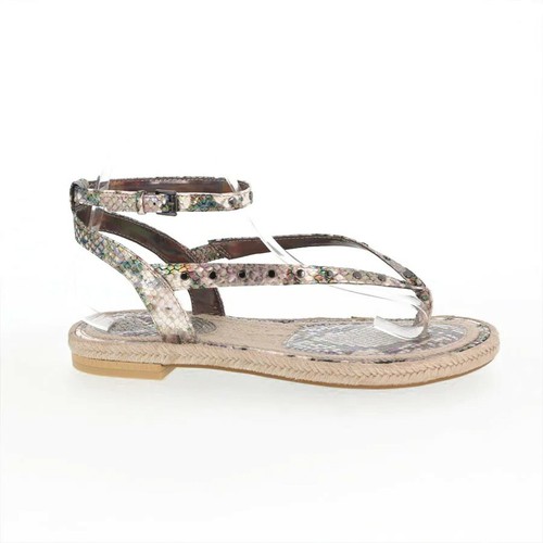 Vince Camuto Women's Kelmia Brown M in 2021 | Sandals, Vince camuto, Summer dresses