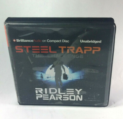 Steel Trapp The Challenge Audiobook 5 CD Set Ridley Pearson Young Adult 2008
