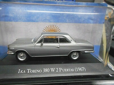IKA Torino 380 W 2 Puertas silber 1967 V8  Argentina Atlas IXO Altaya SP 1:43