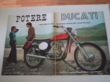 advertising Pubblicità 1971 MOTO DUCATI 125 SCRAMBLER