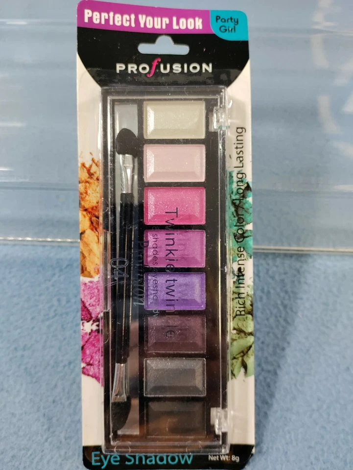 NEW LOT OF 4 PROFUSION EYE SHADOW PALETTES TWINKLE TWINKLE & GEMINEYE MAKEUP - Image 4 of 4