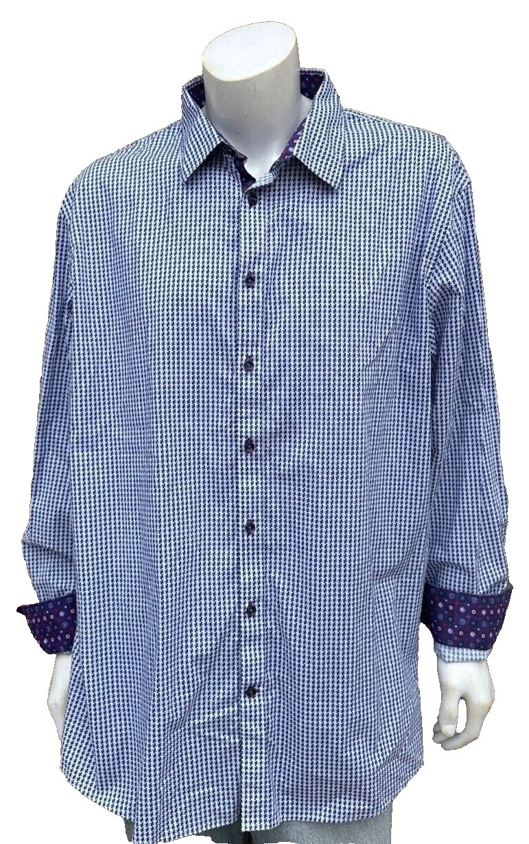 Claiborne Geometric Regular Size Dress Shirts for Men