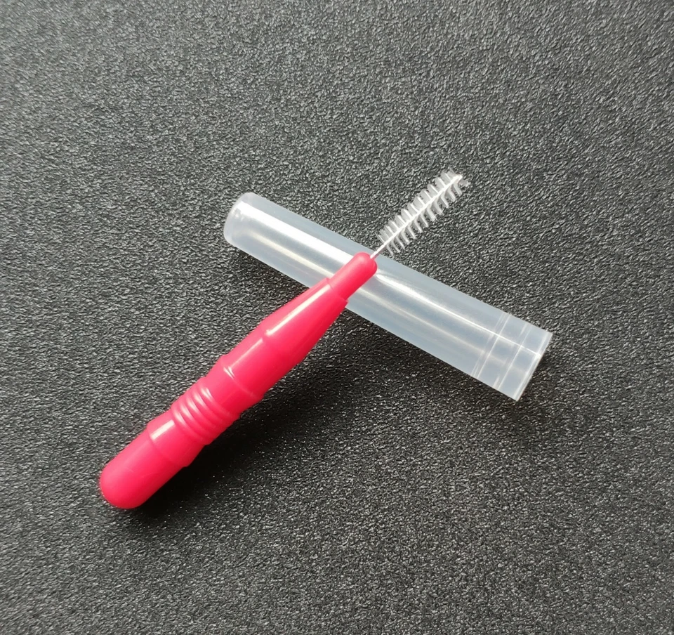 500X Cepillo Interdental Palillos Hilo Diente Cabezal Palillo Limpieza 8 Colores Foto 3 de 4