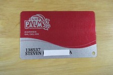 Palms Hotel Casino Las Vegas Nevada Club Players Slot Card Steven 