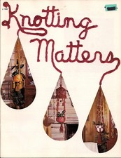 3 Tiered Macrame Plant Hanger Pattern in Craft Book: J102 Knotting Matters