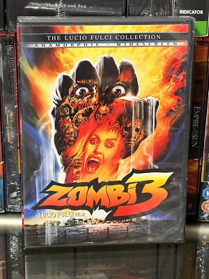Zombi 3 (DVD) Lucio Fulci, Deran Sarafian, Bruno Mattei, Shriek Zombi 3 (DVD) Lucio Fulci, Deran Sarafian, Bruno Mattei, Shriek
