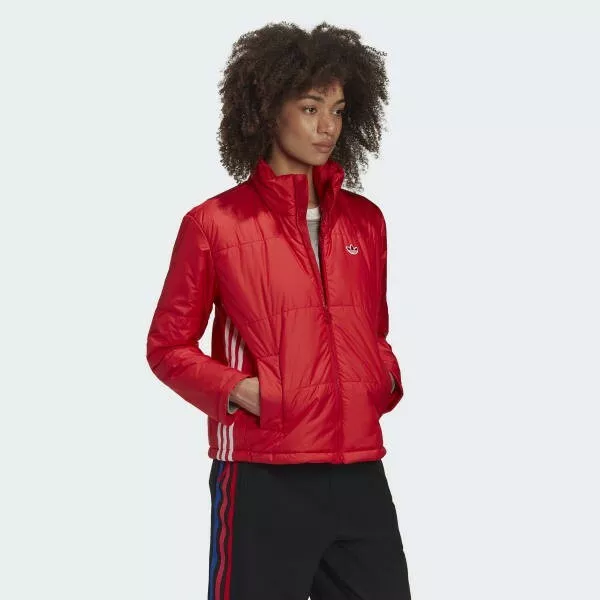 Adidas short puffer jacket sales